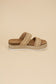 WEST ESPADRILLE SLIDES