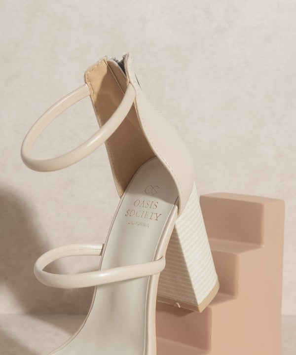 OASIS SOCIETY Taylor - Minimalist Strappy Heel