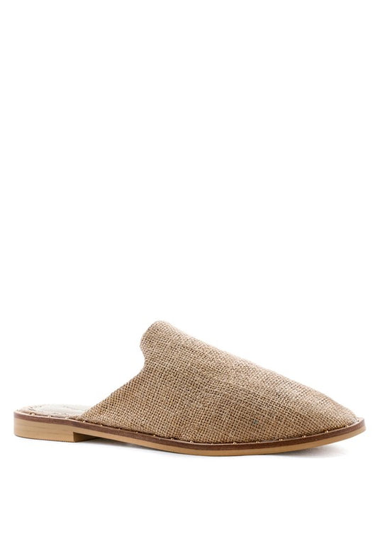 RAG & CO LIA CANVAS MULES