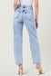 HIGH WAISTED STRAIGHT LEG IN VINTAGE ACID WASH