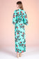 Havana Fern Print Kimono Maxi Dress