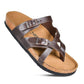 Celestis Soft Footbed Strappy Slide Sandals