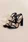 DEVIN-8 ANKLE STRAP HEELS