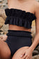 Ruffled Tie Back Two-Piece Swim Set