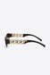 Chain Detail Temple Cat Eye Sunglasses