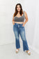 RISEN Full Size Iris High Waisted Flare Jeans