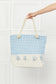 Justin Taylor Picnic Date Tassle Tote Bag