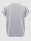 Round Neck Short Sleeve T-Shirt