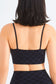 Breathable Checkered Sports Bra