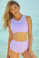 Contrast Trim Two-Piece Swimsuit