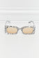 Tortoiseshell Rectangle Polycarbonate Sunglasses