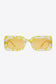 Tortoiseshell Rectangle Polycarbonate Sunglasses