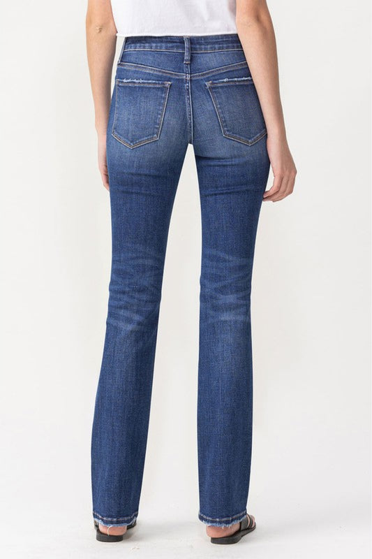 Lovervet Full Size Rebecca Midrise Bootcut Jeans