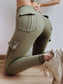 High Waist Active Pants with Pockets