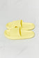 MMShoes Arms Around Me Open Toe Slide in Yellow